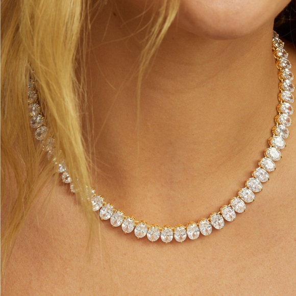 Melinda Maria Hello Gorgeous Tennis Necklace- LOOSE STONE - Picture 2 of 9